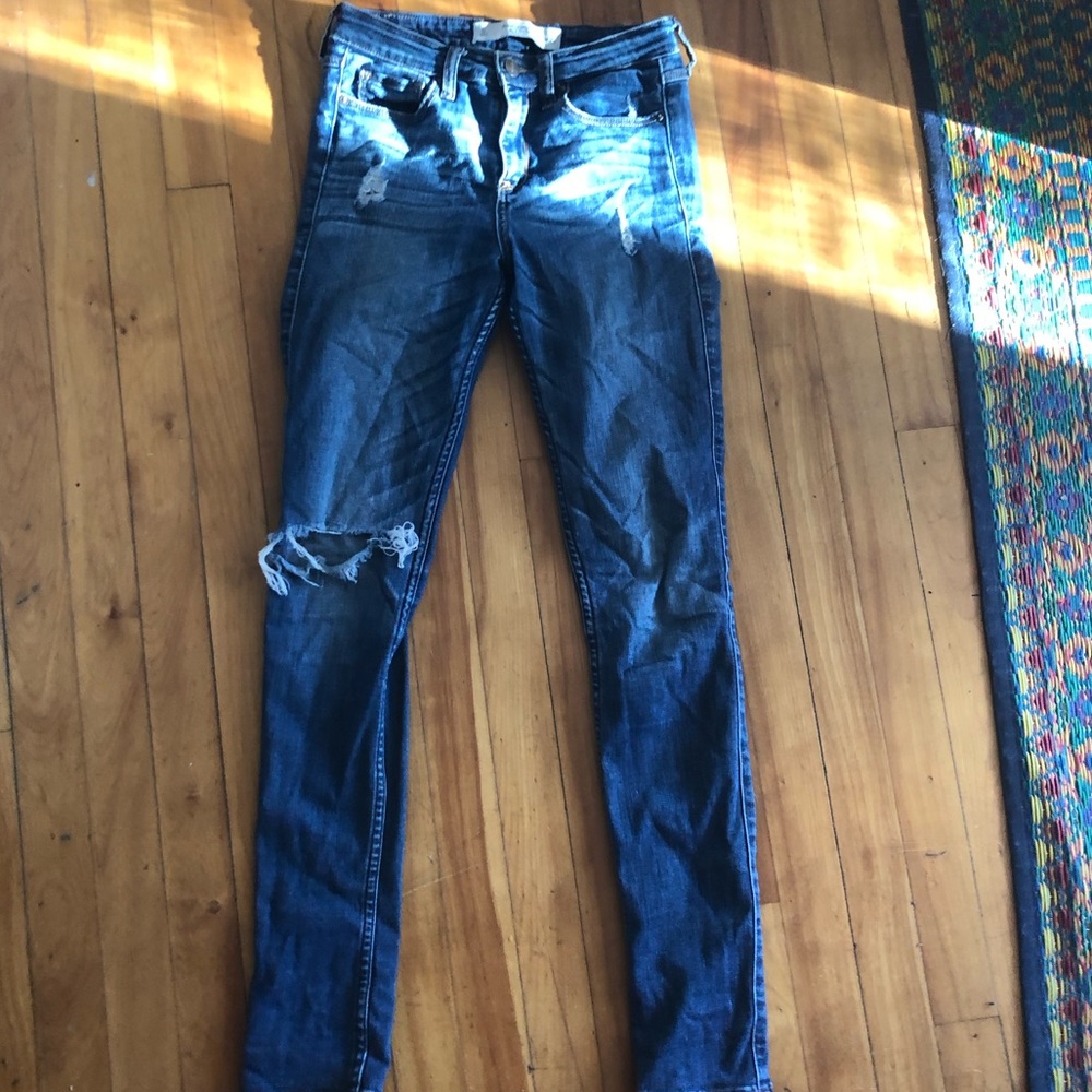 Ripped Abercrombie Jeans